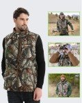 Venustas Men's Rechargeable Heated Camo Vest