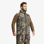 TIDEWE Men's Heated Hunting Vest with Hood