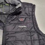 TIDEWE Men's Heated Black Vest – Lightweight & Washable