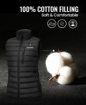 TIDEWE Women’s Heated Vest for Hunting and Hiking