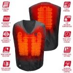7V Battery Heated Hunting Vest Liner