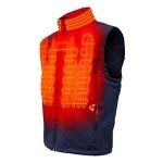 Men's Navy Heated Softshell Vest - Gerbing Gyde