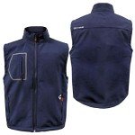 Men's Navy Heated Softshell Vest - Gerbing Gyde