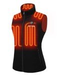 Venustas Women’s Heated Fleece Vest with Battery
