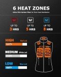 Venustas Women's Lightweight Electric Heated Vest