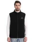 Venustas Men's Lightweight Fleece Heated Vest