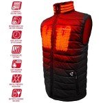Gerbing 7V Men's Battery Heated Vest - Black XL
