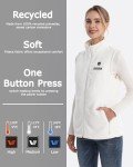 Venustas Women's Lightweight Heated Fleece Vest