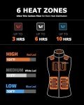 Venustas Women's Heated Quilted Vest with Battery