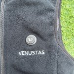 Venustas Black Heated Vest for Adults, XS