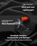 Men's Heated Fleece Vest with 20-Hour Battery