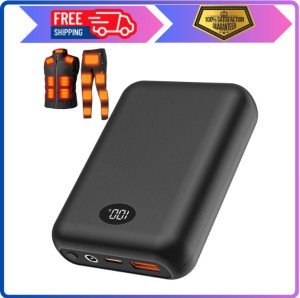 16000mAh Heated Vest Battery Pack for Hunting