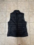 Venustas Men's Black Heated Insulated Puffer Vest