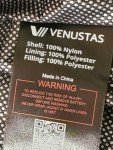 Venustas Men's Heated Vest with Battery Pack - Black