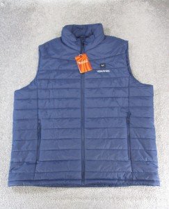 Venustas Men's XXL Blue Heated Insulated Vest