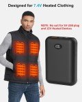 16000mAh Battery Pack for ORORO & Venustas Vests