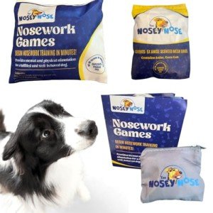 Nosey Nose Dog Scent Training Kit with Games