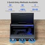 PINEWORLD Biometric Handgun Safe with Quick Access