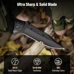 KEXMO 3.46" Folding Pocket Knife with Clip