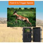 GardePro A3S 64MP Trail Camera with Night Vision