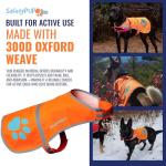 Hi-Visibility Blaze Orange Dog Safety Vest