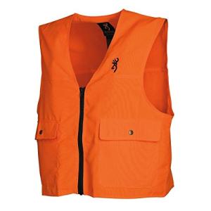 Browning Blaze Orange Safety Vest for Hunting