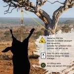 700lb Capacity Game Hoist Gambrel with Dual Pulley