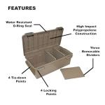 MTM Divided Ammo Crate Storage Box