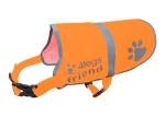 Hi-Vis Fluorescent Orange Reflective Dog Vest