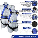 TT TRSMIMA Full Body Safety Harness Kit