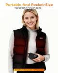 MRBIU 10000mAh Heated Vest Battery Pack and Charger