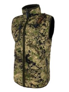 Reversible Green and Blaze Camo Hunting Vest