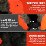 Men's Hunter Blaze Orange Trapper Winter Hat