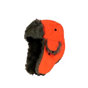 Men's Hunter Blaze Orange Trapper Winter Hat