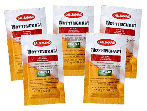 Danstar Nottingham Ale Yeast - 5 PACKETS