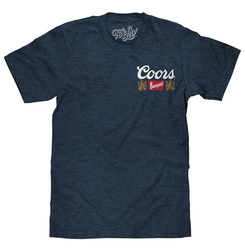 Coors Banquet Beer T-Shirt - Denim Heather XL
