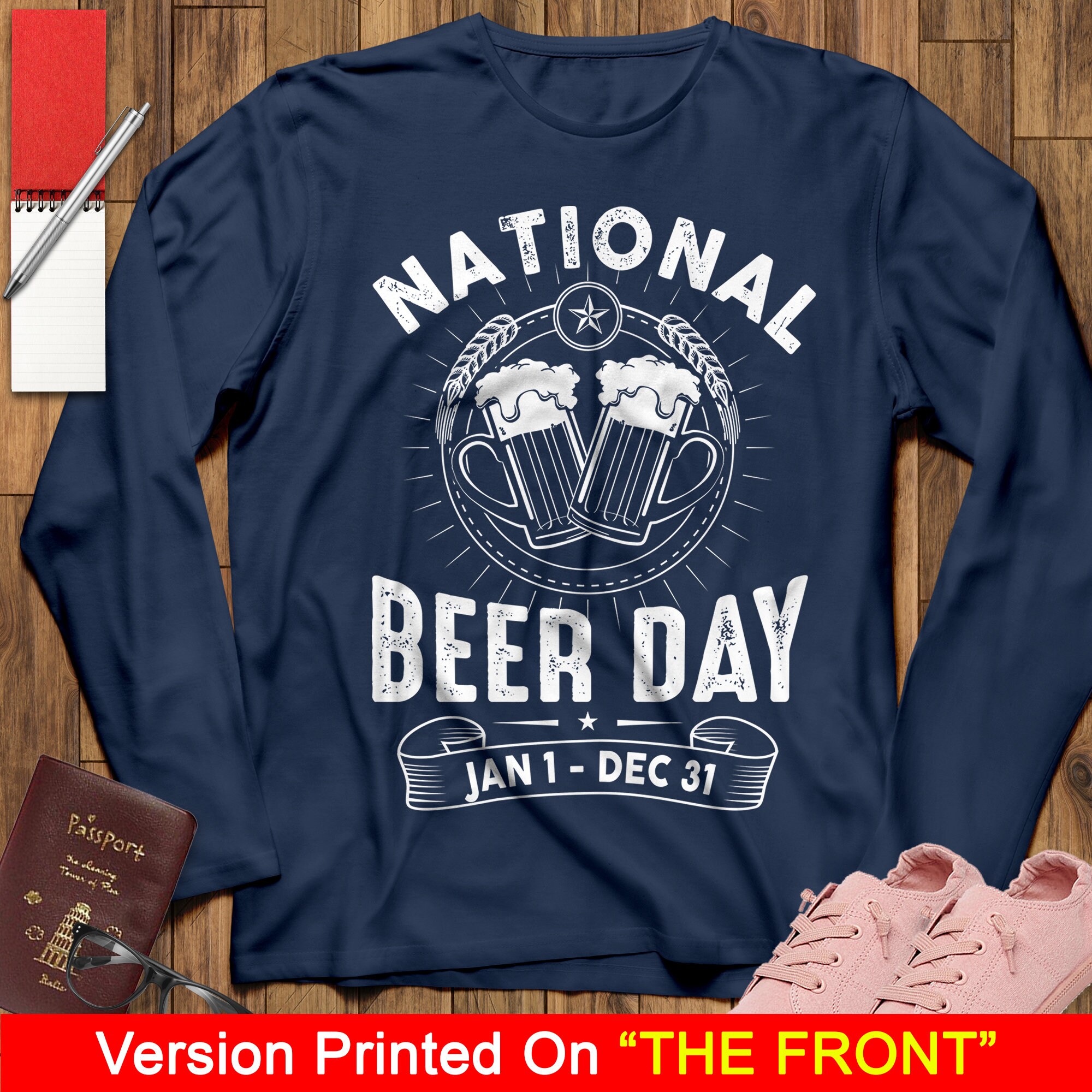Funny Beer Day T-Shirt for Craft Beer Lovers