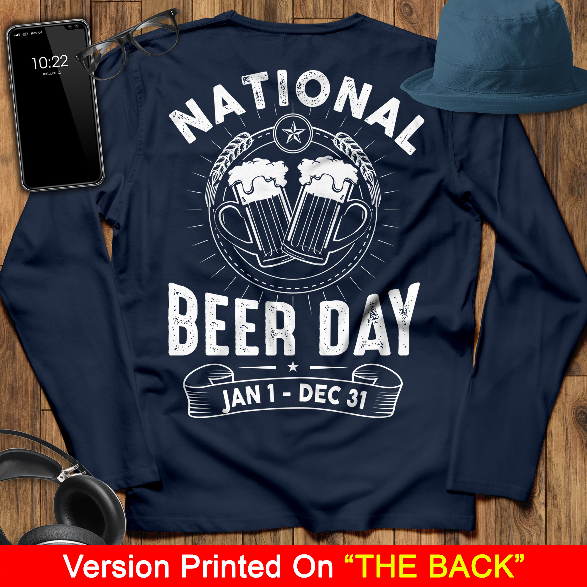 Funny Beer Day T-Shirt for Craft Beer Lovers
