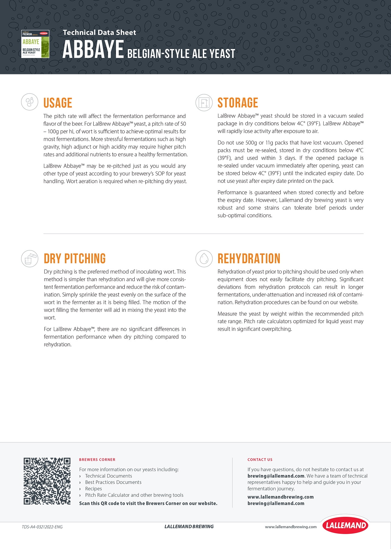 Danstar Abbaye Ale Yeast for Margaritas