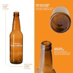 Versatile 12 oz Long Neck Beer Bottles Set