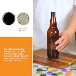 Versatile 12 oz Long Neck Beer Bottles Set