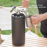 Portable Stainless Steel Mini Keg for Frozen Margaritas