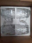 Dimple Stein Beer Mug Set of 4