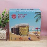 Dimple Stein Beer Mug Set of 4