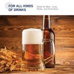 Stylish 4-Pack Large Beer Steins with Handle