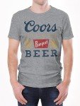 Retro Coors Banquet Beer Tee - Large