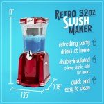Nostalgia 32-Ounce Frozen Margarita Machine - Retro Red