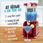 Nostalgia 32-Ounce Frozen Margarita Machine - Retro Red