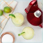 Nostalgia 32-Ounce Frozen Margarita Machine - Retro Red