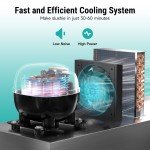 Commercial 4 Gal Margarita Machine with LED Light